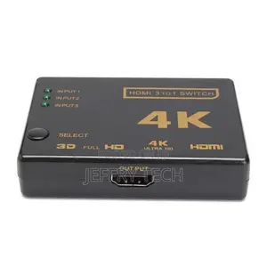 4K 3 in 1out HD Switch Hub Splitter TV Switcher Adapter Ultr