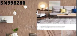 Plain Light Brown Elegant Wallpaper