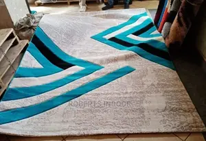 Grey and Blue Viva House Carpet