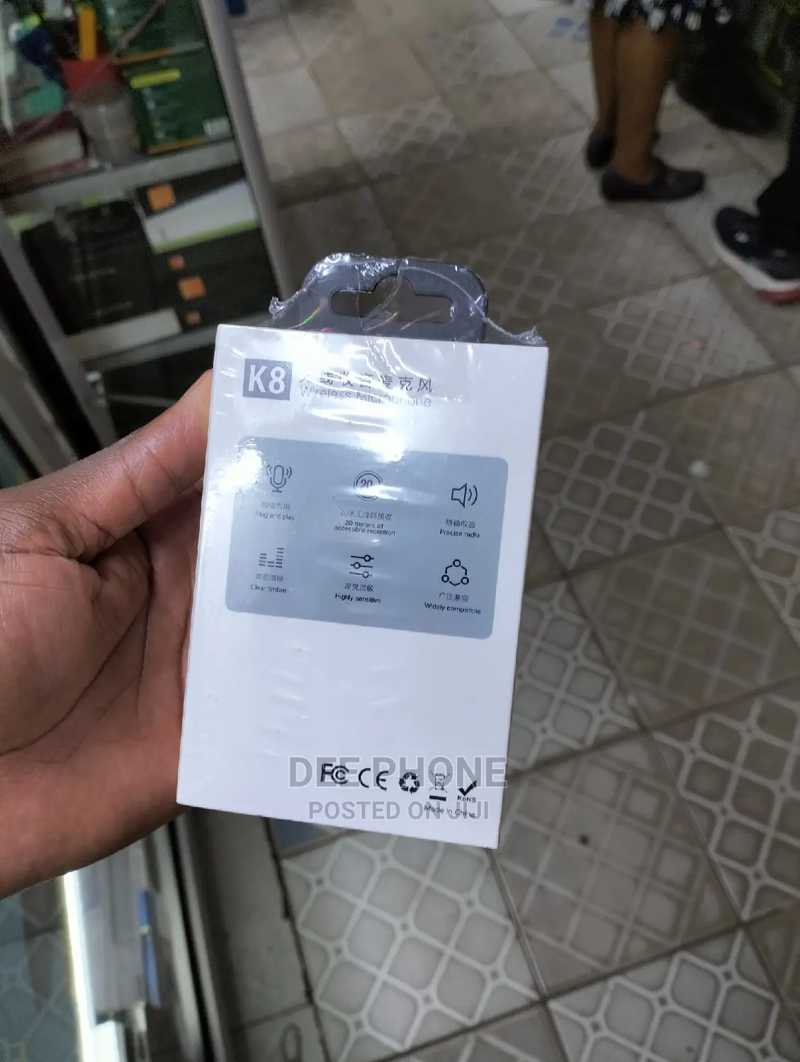 K 8 Type C Wireless Microphone
