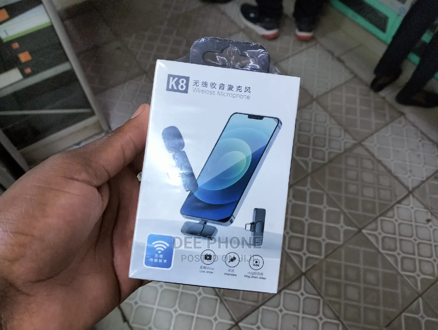 K 8 Type C Wireless Microphone