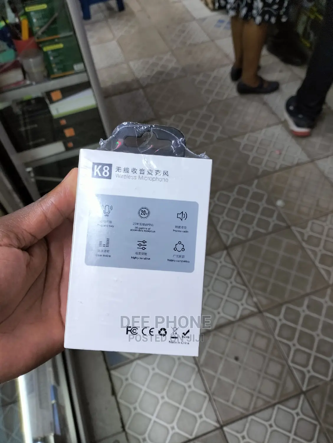K 8 Type C Wireless Microphone