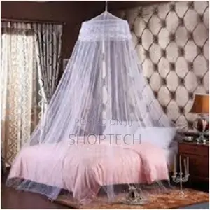 White Round Mosquito Net.