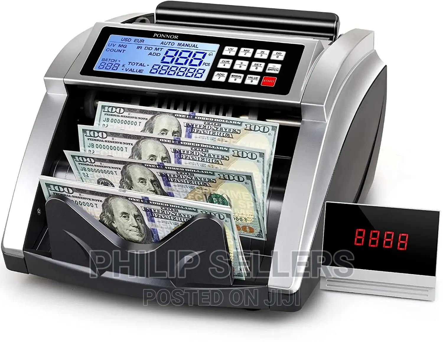Counting Machine Mg,Ug IR With Fake Note Detector