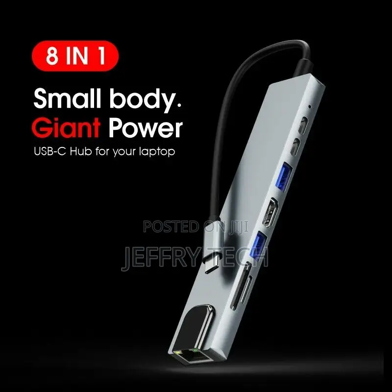 USB C Hub 8 in 1 USB Type C to HDMI Adapter for Macbook Pro
