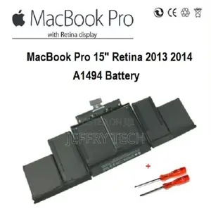 Apple Macbook Pro 15" Retina 2013 2014 A1494 Battery 8440mah