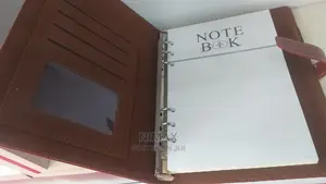 Brown Executive Notepads Leather Cover