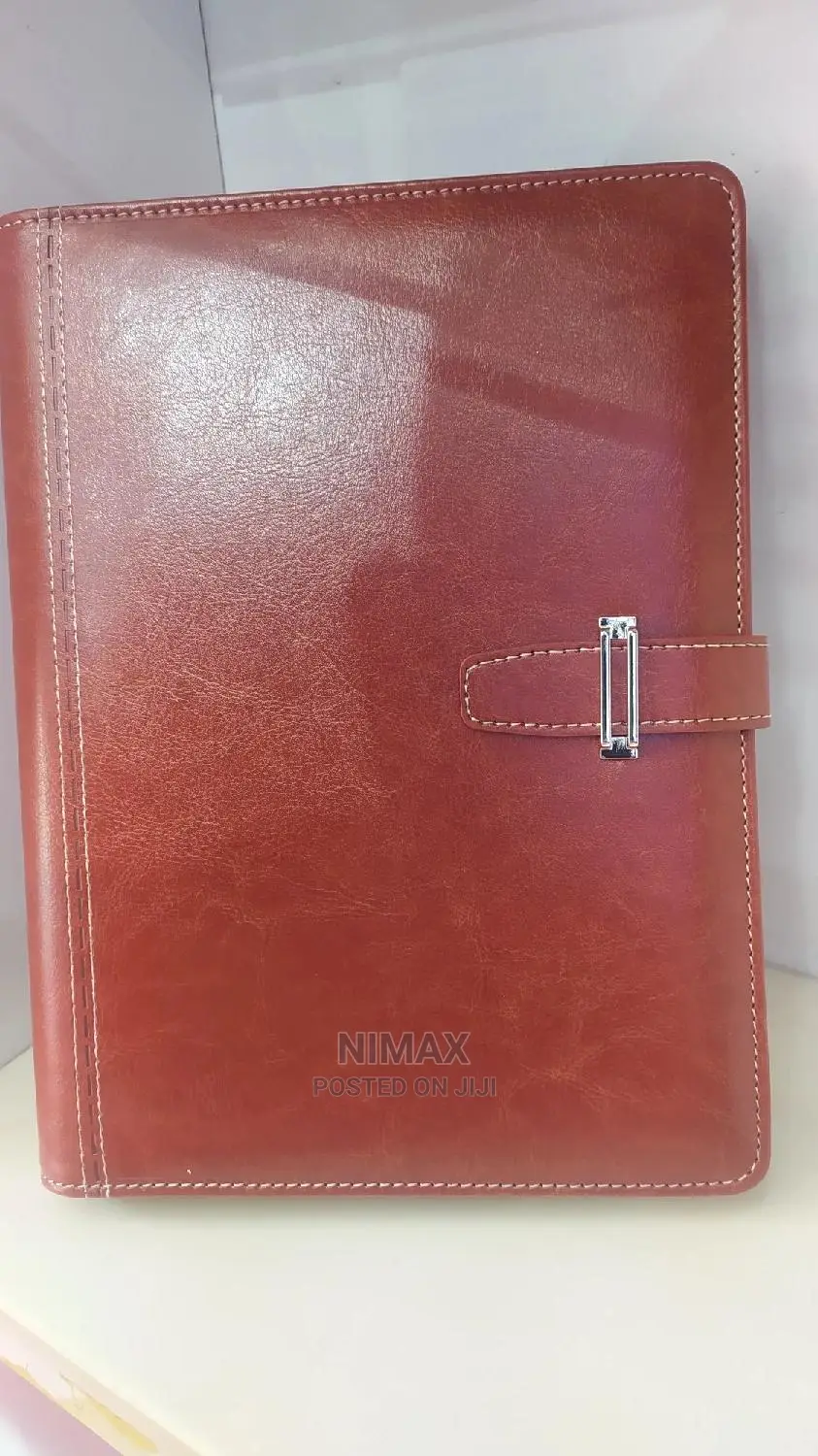 Brown Executive Notepads Leather Cover
