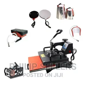 Multifunctional Sublimation 8 in 1 Combo Heat Press Machine