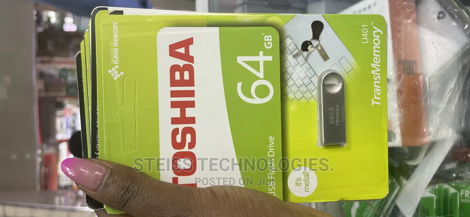 Toshiba 64gb Flashdisks.