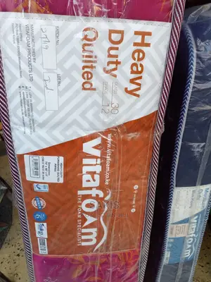 VITAFOAM! 5 by 6 HD Quilted Mattresses 8inch. Free Delivery