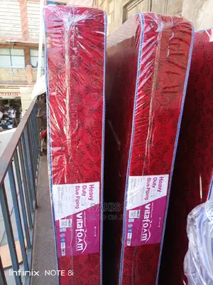 King Size Vitafoam Products. 6 by 6 Heavy Duty Mattresses 8"