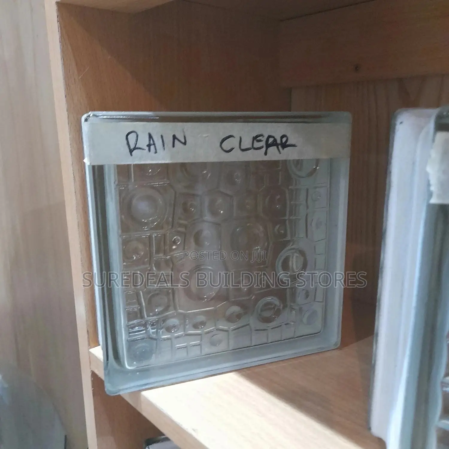 Clear Glass Blocks-(190*190*80)Mm.,