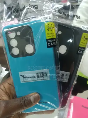 Wiseking Tecno Spark 8 Phone Cover Back Case Translucent