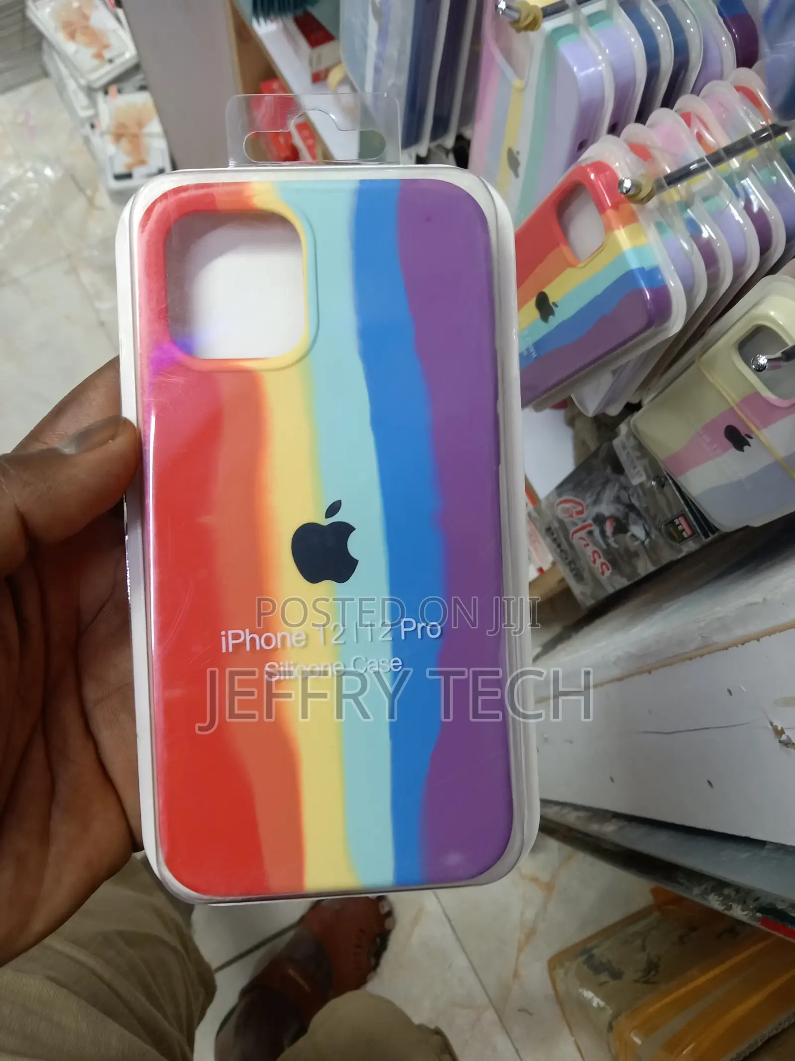 Rainbow Soft Silicone Case for iPhone 12 Pro