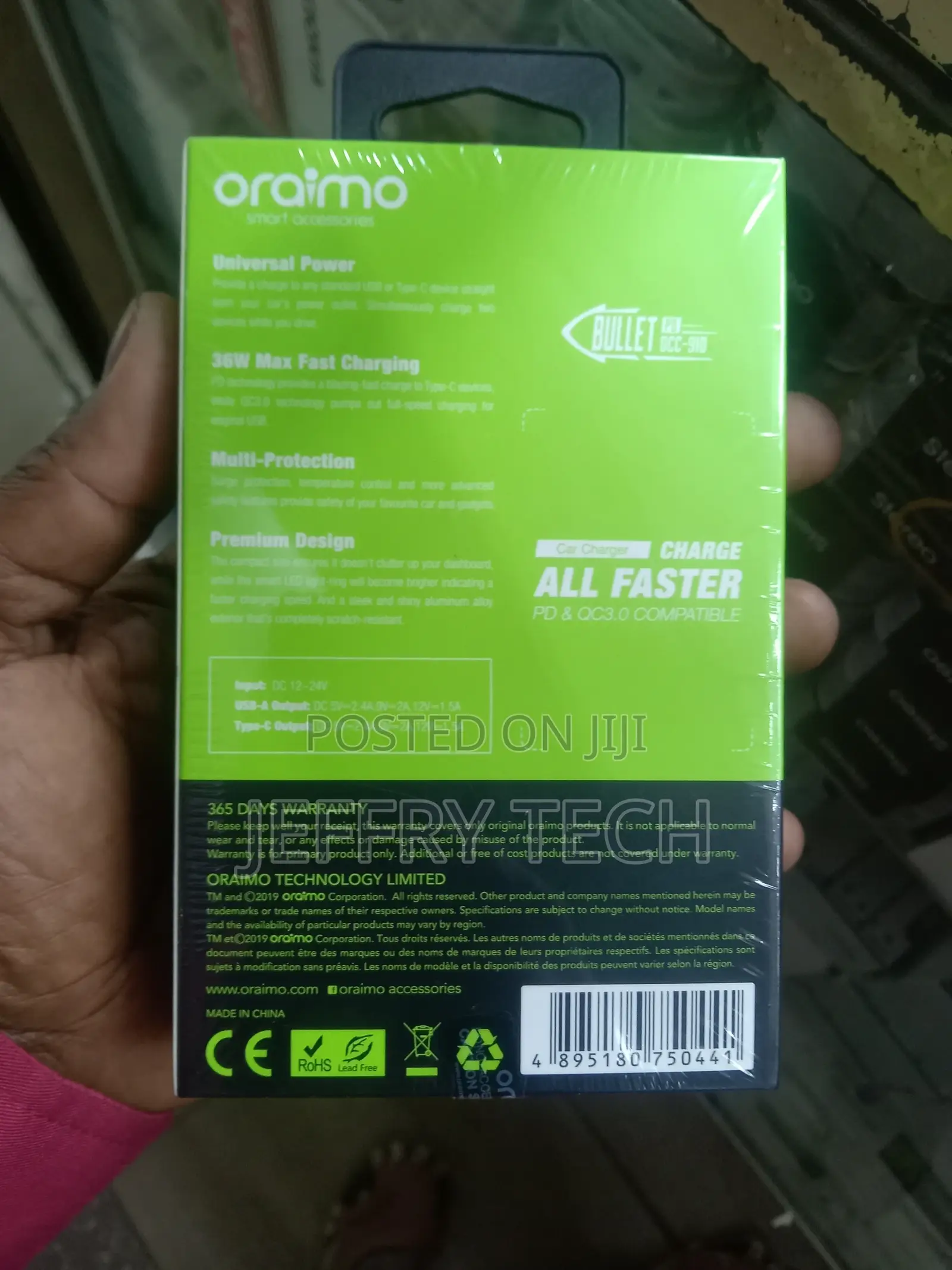 Oraimo Car Charger OCC 910