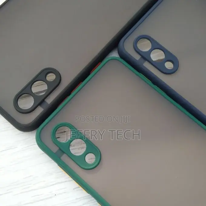 Translucent Frosted Mobile Cover for Samsung Galaxy A02 Cam