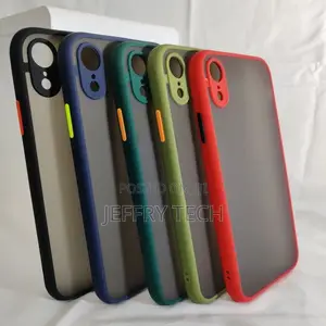 Translucent Frosted Smoke Mobile Cover for Apple iPhone XR C