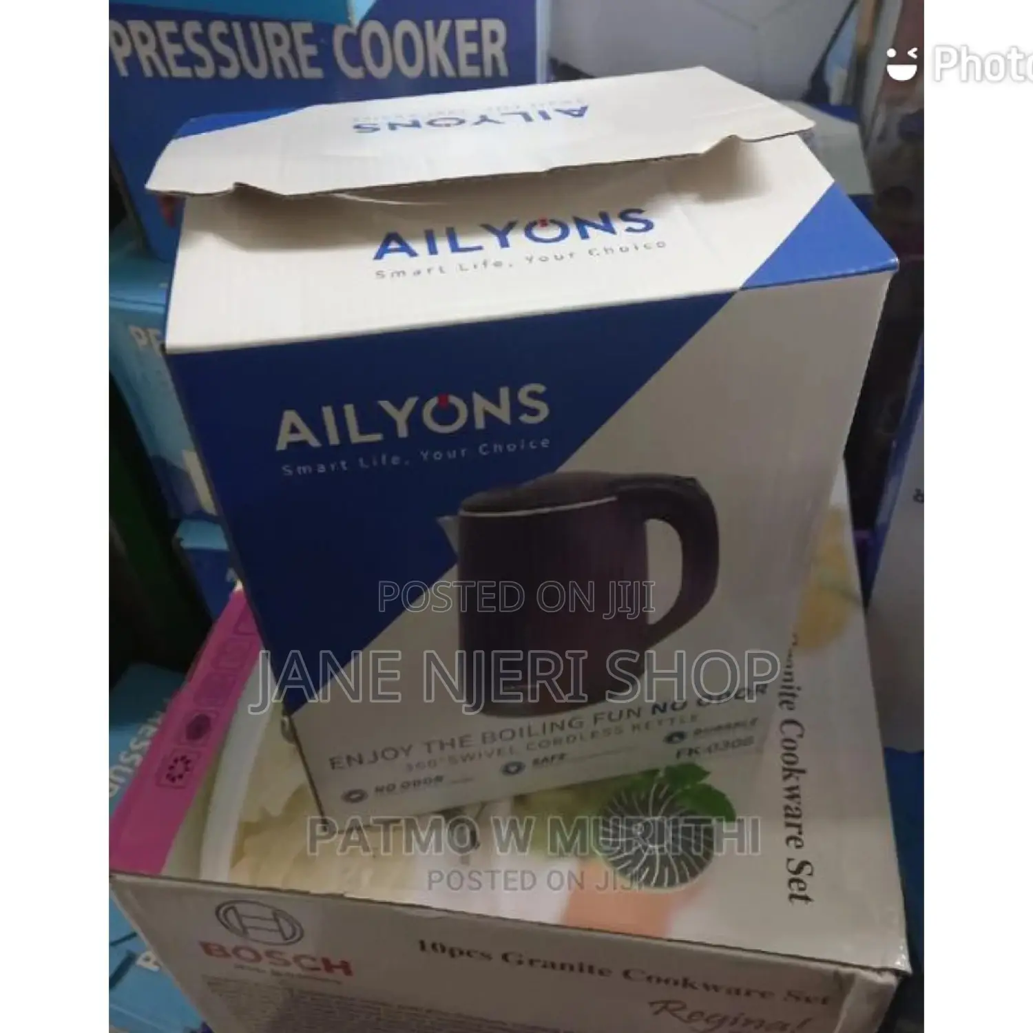Latest Black Electric Kettle