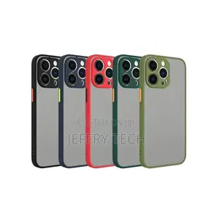 Translucent Frosted Smoke Mobile Cover for iPhone 13 Pro Max