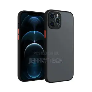 Translucent Mobile Cover for Apple iPhone 12 Pro Camera Prot