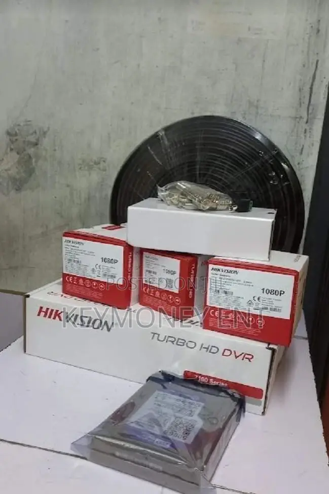Full Camera Sales Package 3 Bullet Hikvision CCTV