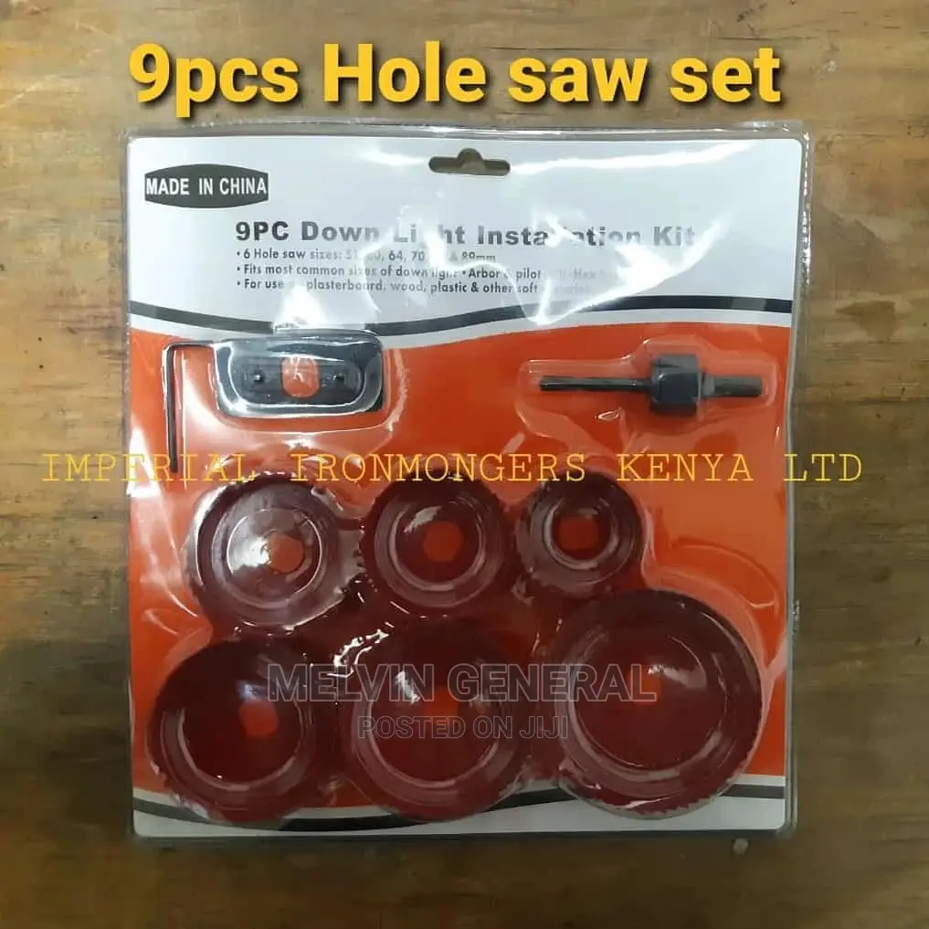 9pcs Holesaw Set