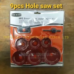 9pcs Holesaw Set