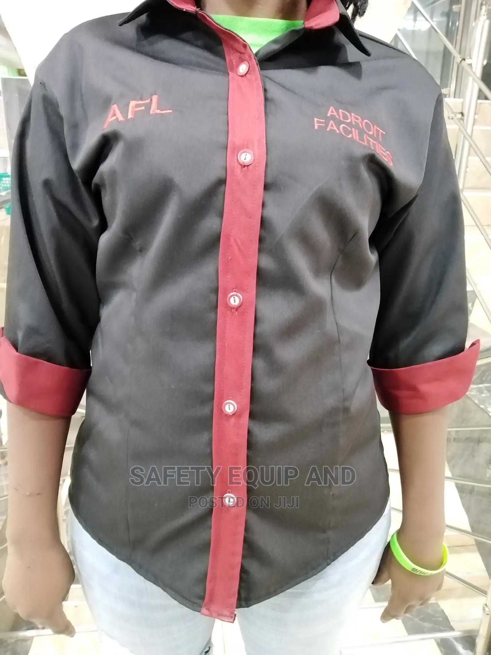 Red and Black Corporate Shirts
