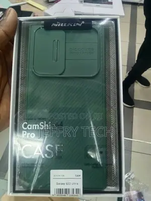 Nillkin Back Cover for Samsung Galaxy S22 Ultra, Camshield P