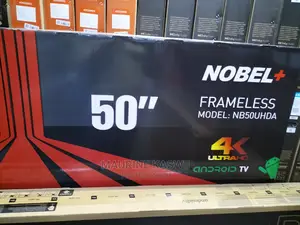 Nobel 50"Frameless Android Tv 4k Uhd