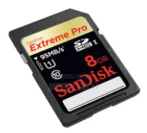 Sandisk 8 GB Extreme Pro UHS-I SDHC Memory Card