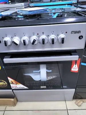 Mika Free Standing Cooker With 3 Gas Burners + 1 Electric