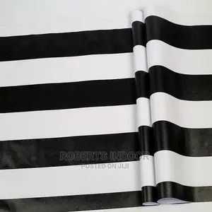 Black and White Self Adhesive Wallpaper