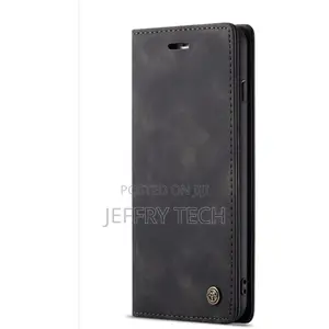iPhone 7 Plus Flip Cover [Hard Leather Cover Case]
