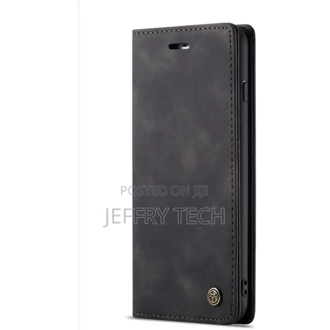 iPhone 7 Plus Flip Cover [Hard Leather Cover Case]