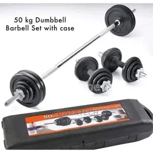 *50kg Barbell and Dumbbell Set*