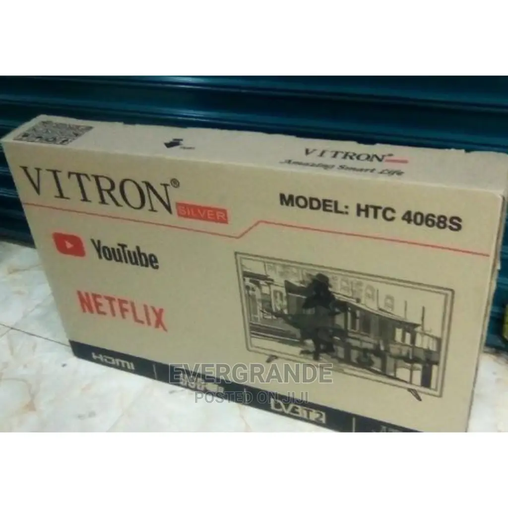 Vitron 40 Inches Smart Android Tv ;