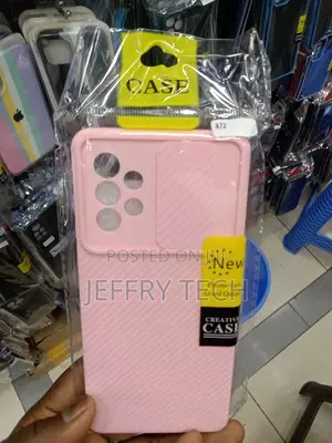 Slide Camera Lens Protection Case for Samsung Galaxy A72