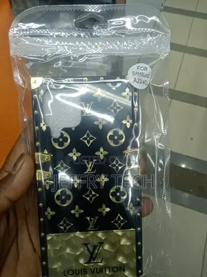 Classic Louis Vuitton Samsung Galaxy A22 Clear Case