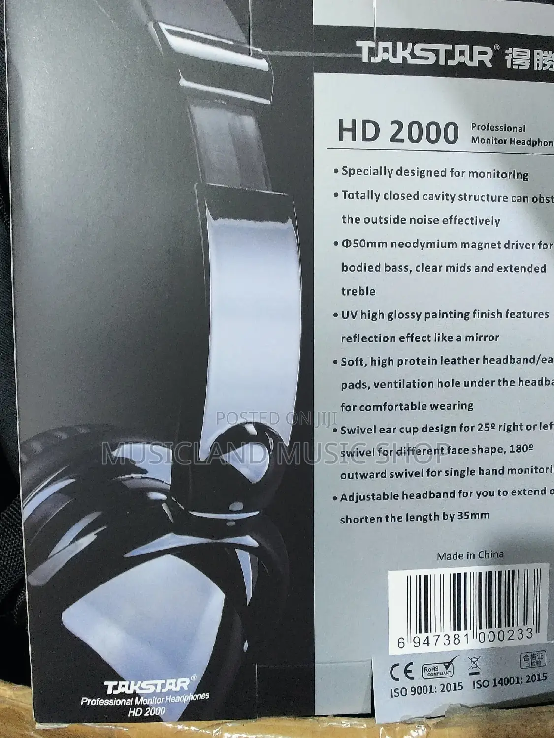 Takstar HD 2000 Studio Headphones