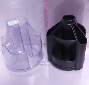 Desk Organizer Black With Rotation Stand