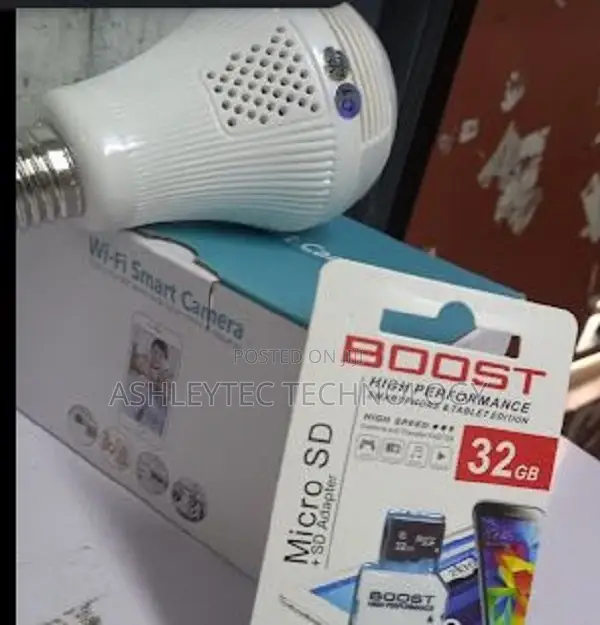 Wifi Panoramic 360 Degree Wireless Hidden Camera Light Bulb