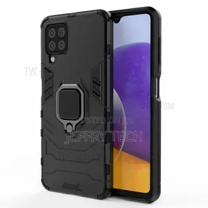 Black Armor Case Cover for Samsung A22