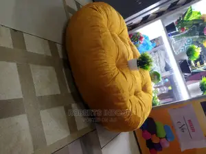 Mustard Yellow Floor Pillow