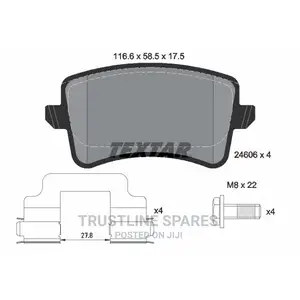Audi A4,A5,Q5,A4L,Textar Rear Brake Pad Set