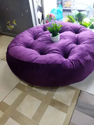 Purple Elegant Floor Pillow