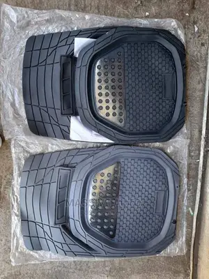 Grey Plain Car Floor Mats Available