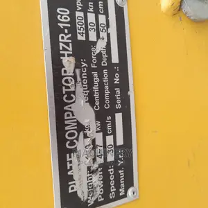Reversible Plate Compactor (Slightly Used)