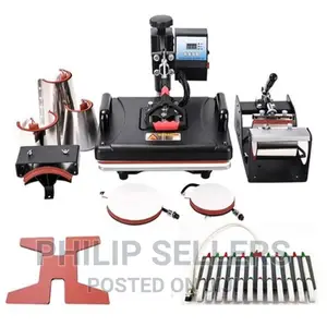 Double Display 10 in 1 Heat Press Machine